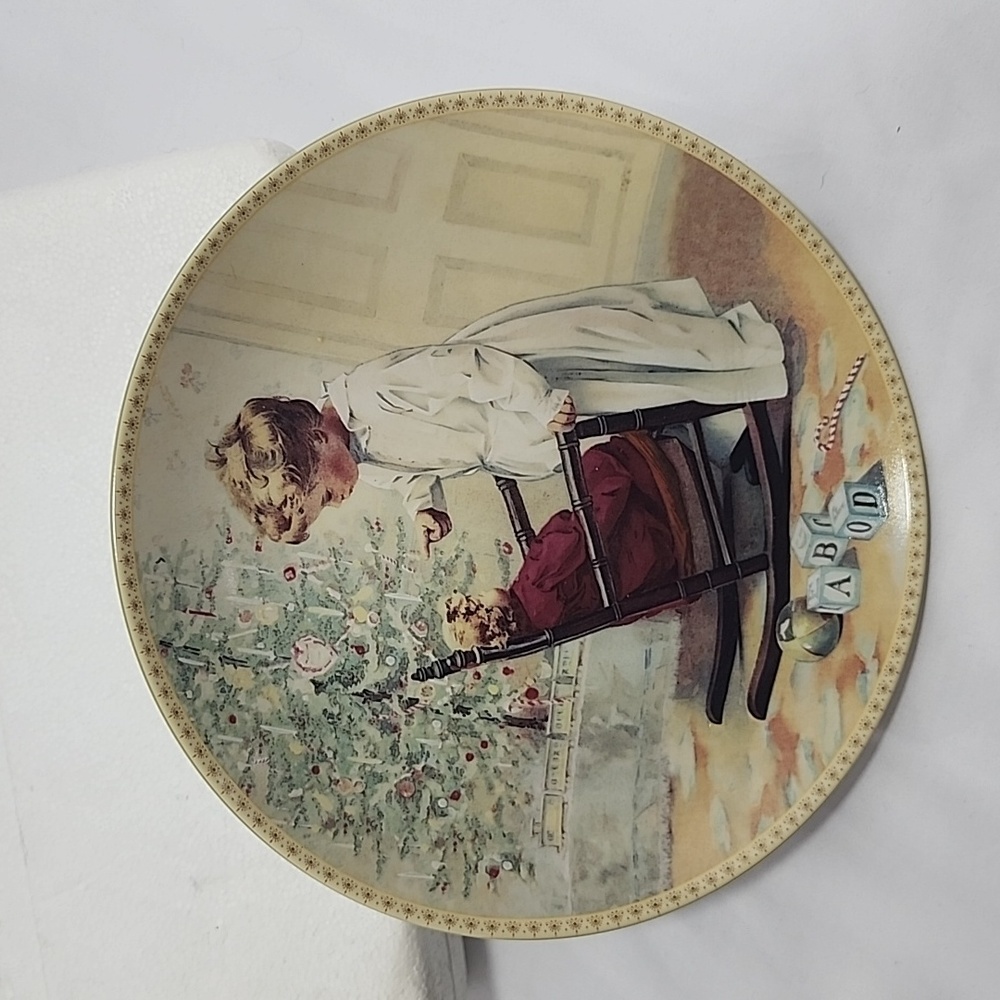 W.S. George Collector Plate "You'd better not pout"